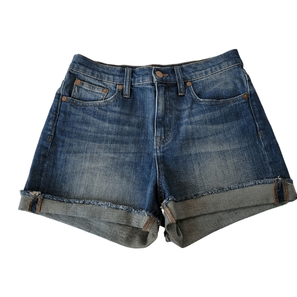 Madewell High Rise Denim Jean Shorts Size 26
